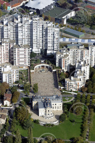 Le département de Seine-Saint-Denis (Région Ile-de-France) en vues aériennes obliques