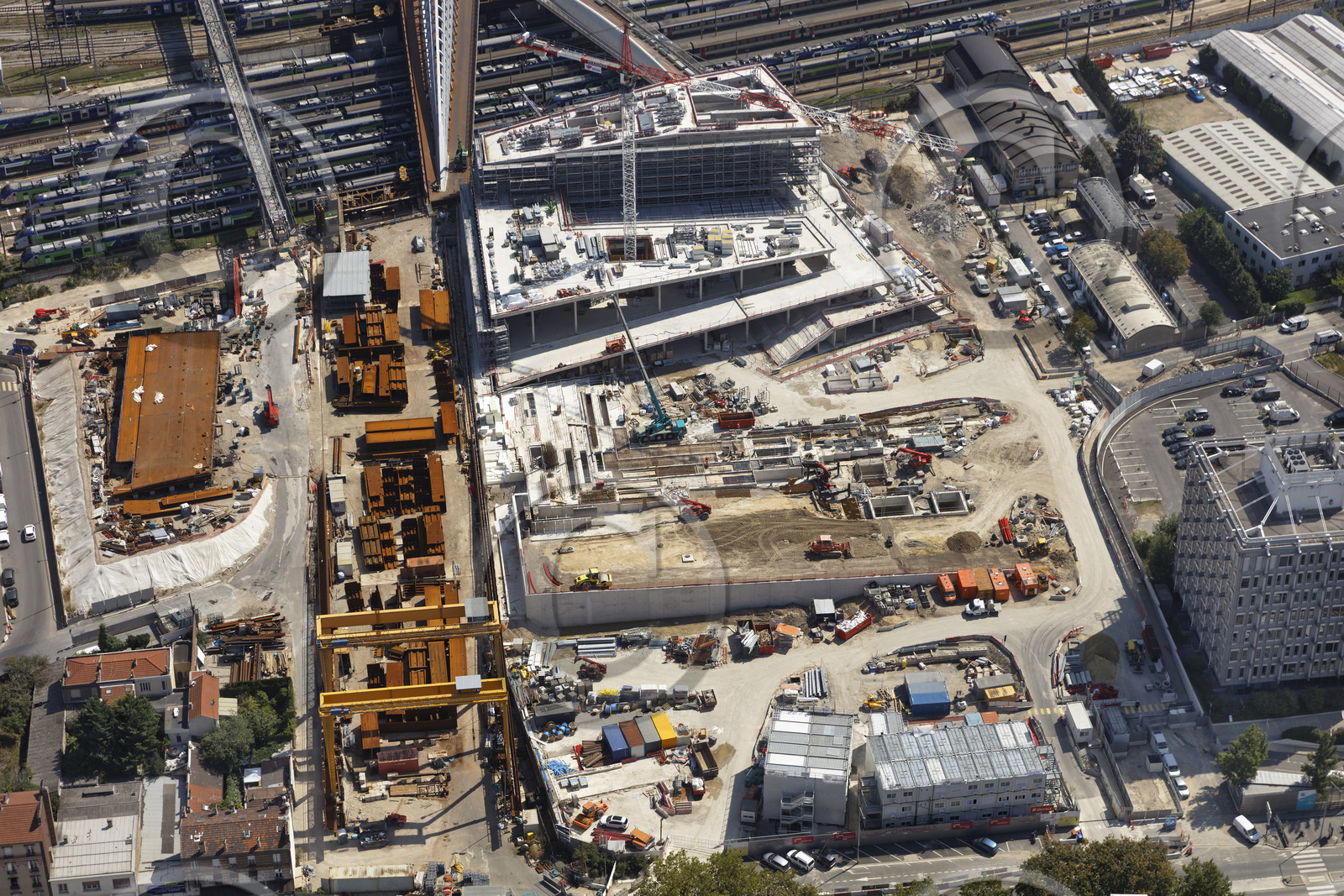 Le département de Seine-Saint-Denis (Région Ile-de-France) en vues aériennes obliques