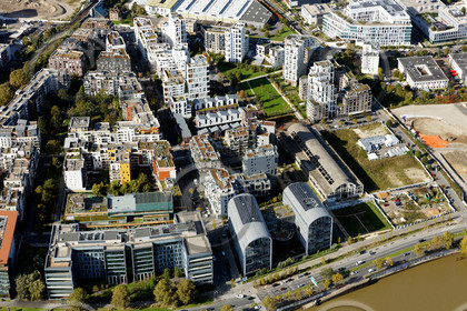 Le département des Hauts-de-Seine (Région Ile-de-France) en vues aériennes obliques