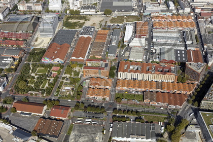 Le département de Seine-Saint-Denis (Région Ile-de-France) en vues aériennes obliques