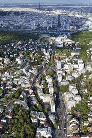 Le département des Hauts-de-Seine (Région Ile-de-France) en vues aériennes obliques