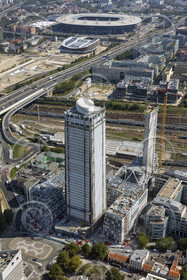 Le département de Seine-Saint-Denis (Région Ile-de-France) en vues aériennes obliques