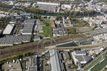 Le département de Seine-Saint-Denis (Région Ile-de-France) en vues aériennes obliques