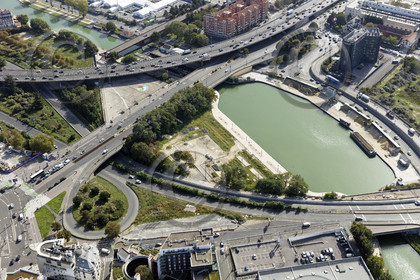 Le département de Seine-Saint-Denis (Région Ile-de-France) en vues aériennes obliques