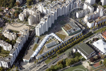 Le département de Seine-Saint-Denis (Région Ile-de-France) en vues aériennes obliques