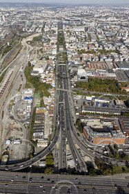 Le département de Seine-Saint-Denis (Région Ile-de-France) en vues aériennes obliques