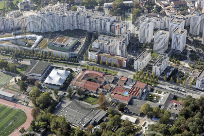 Le département de Seine-Saint-Denis (Région Ile-de-France) en vues aériennes obliques