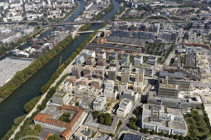 Le département de Seine-Saint-Denis (Région Ile-de-France) en vues aériennes obliques