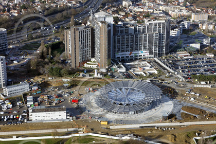 Le département du Val-de-Marne (Région Ile-de-France) en vues aériennes obliques