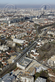 Le département du Val-de-Marne (Région Ile-de-France) en vues aériennes obliques