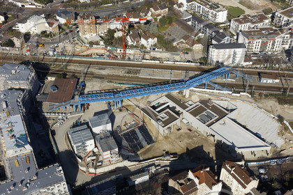 Le département des Hauts-de-Seine (Région Ile-de-France) en vues aériennes obliques