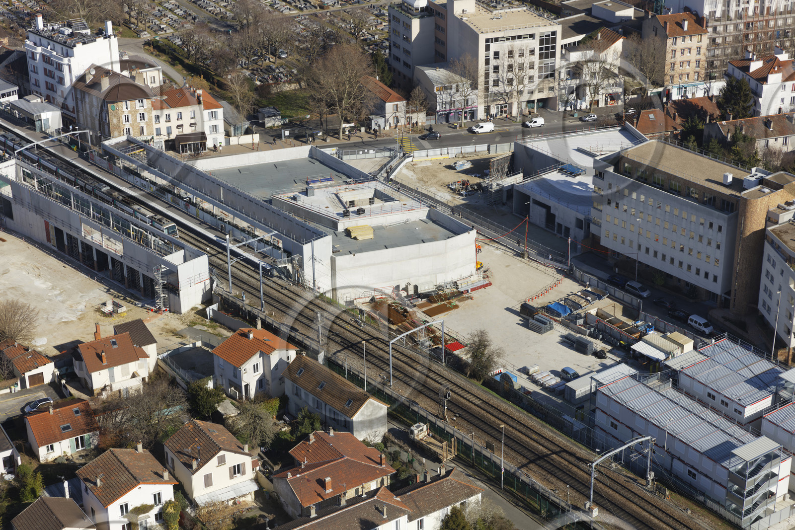 Le département du Val-de-Marne (Région Ile-de-France) en vues aériennes obliques