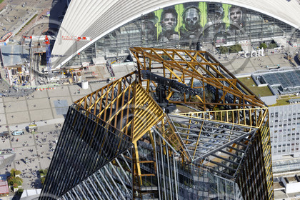 Le département des Hauts-de-Seine (Région Ile-de-France) en vues aériennes obliques