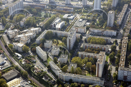 Le département de Seine-Saint-Denis (Région Ile-de-France) en vues aériennes obliques