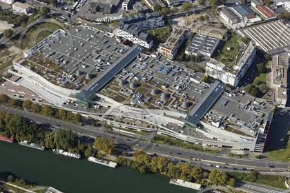Le département des Hauts-de-Seine (Région Ile-de-France) en vues aériennes obliques