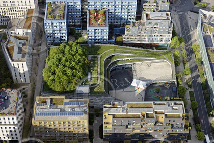 Le département des Hauts-de-Seine (Région Ile-de-France) en vues aériennes obliques