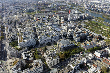 Le département de Seine-Saint-Denis (Région Ile-de-France) en vues aériennes obliques