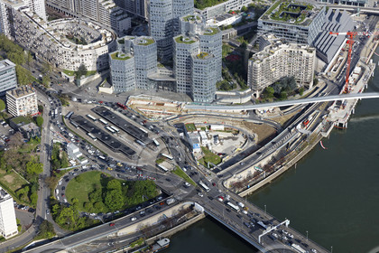Le département des Hauts-de-Seine (Région Ile-de-France) en vues aériennes obliques
