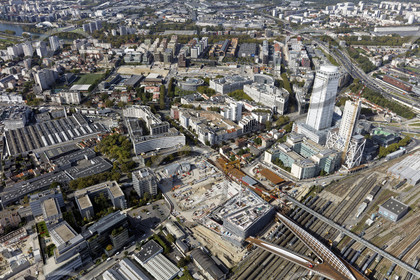 Le département de Seine-Saint-Denis (Région Ile-de-France) en vues aériennes obliques