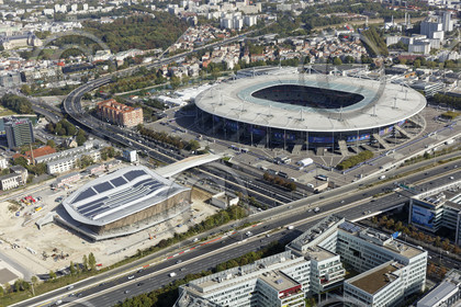 Le département de Seine-Saint-Denis (Région Ile-de-France) en vues aériennes obliques