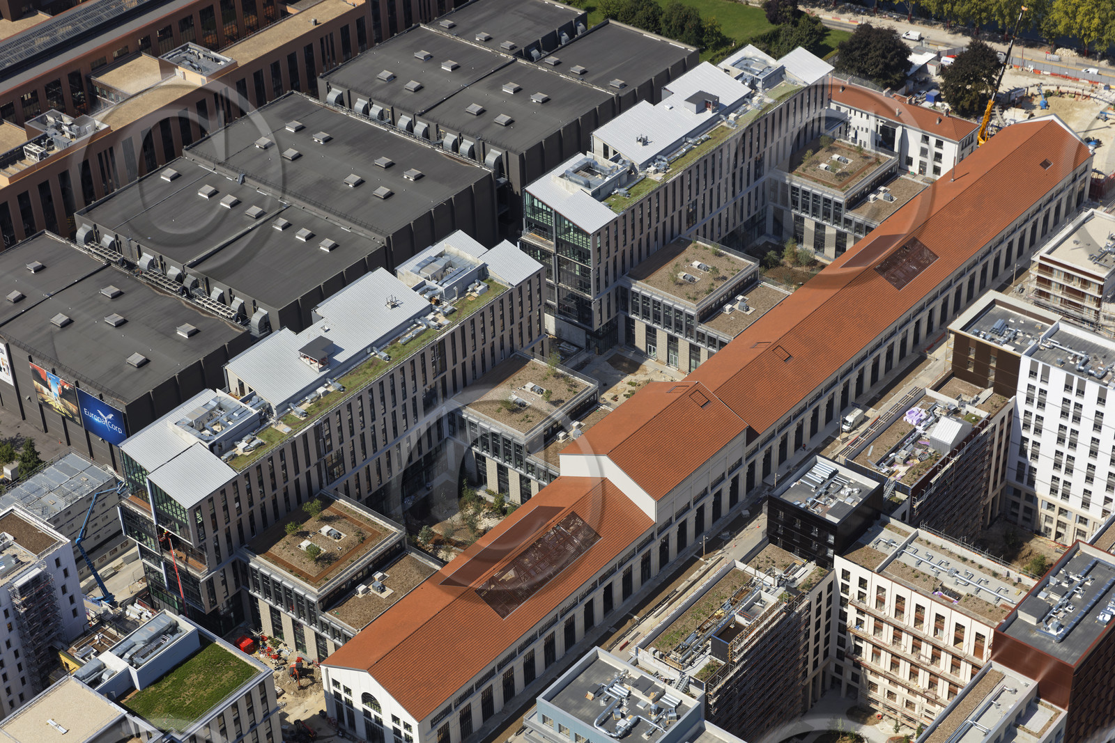 Le département de Seine-Saint-Denis (Région Ile-de-France) en vues aériennes obliques