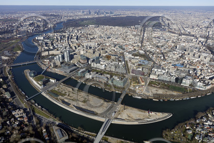 Le département des Hauts-de-Seine (Région Ile-de-France) en vues aériennes obliques