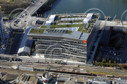 Le département des Hauts-de-Seine (Région Ile-de-France) en vues aériennes obliques