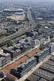 Le département de Seine-Saint-Denis (Région Ile-de-France) en vues aériennes obliques